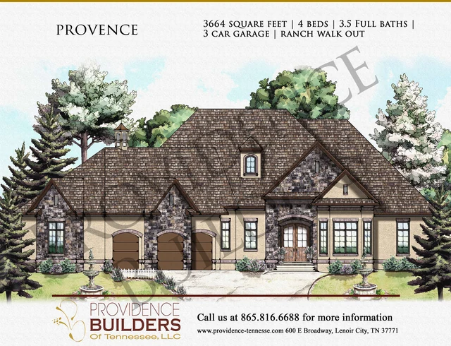 Provence original front elevation