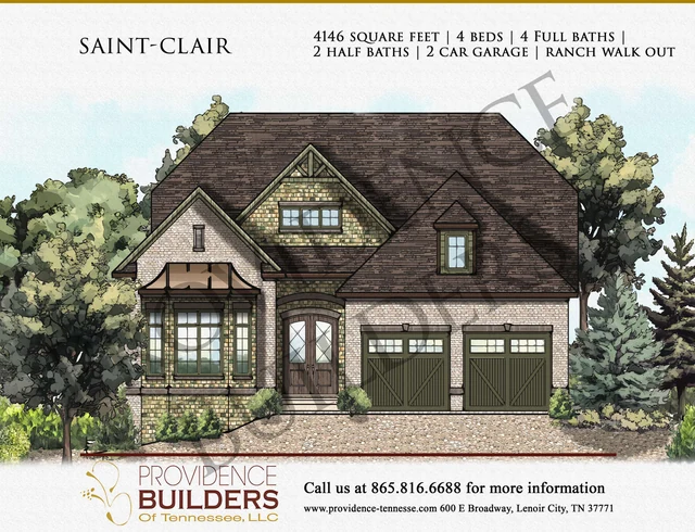 Saint-Clair original front elevation