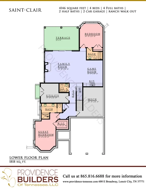 Saint-Clair original plan sheet 3