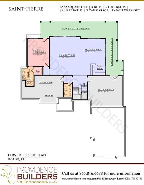 Saint-Pierre original plan sheet 3