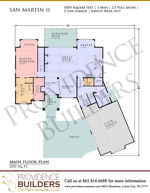 San Martin II original plan sheet 2