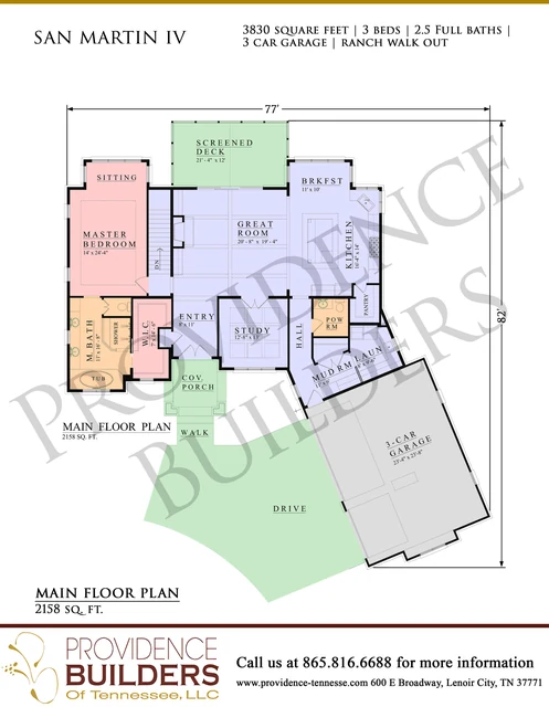 San Martin IV original plan sheet 2