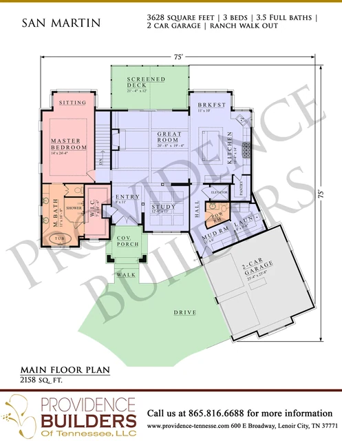San Martin original plan sheet 2