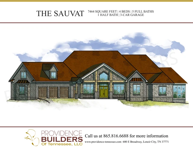 Sauvat original front elevation