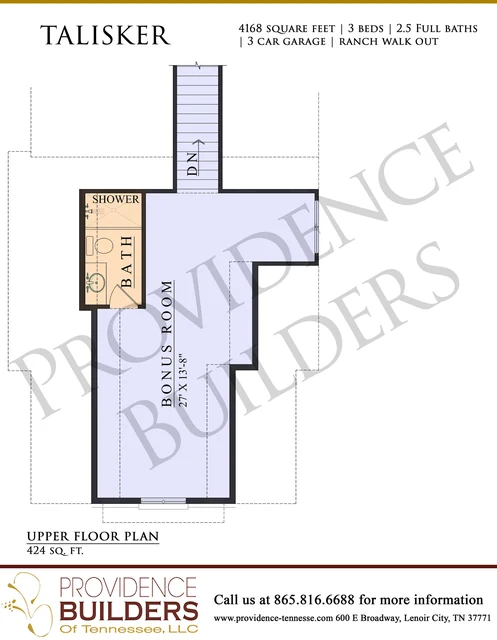 Talisker original plan sheet 4
