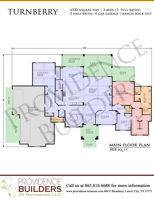Turnberry original plan sheet 2