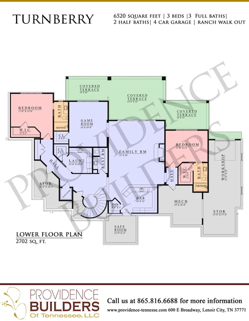 Turnberry original plan sheet 3