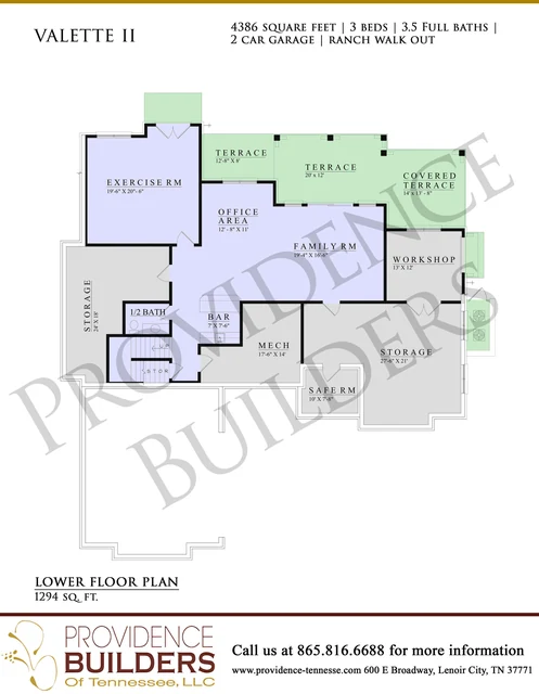 Valette II original plan sheet 3