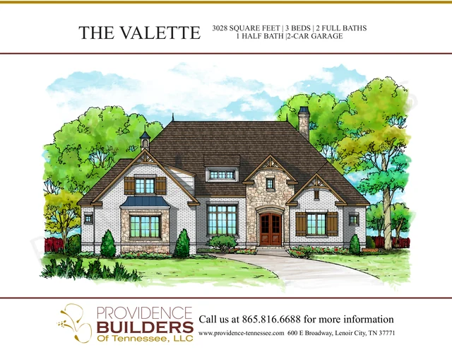Valette original front elevation