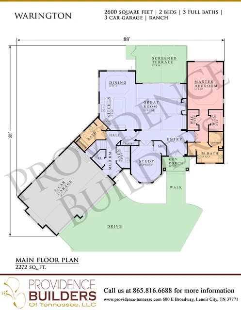 Warington original plan sheet 2
