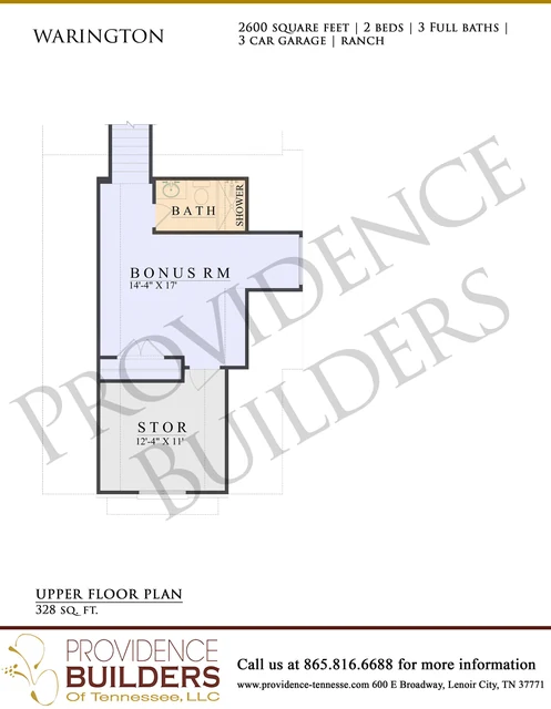 Warington original plan sheet 3
