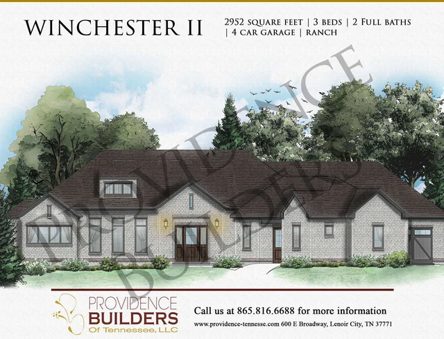 Winchester II original front elevation