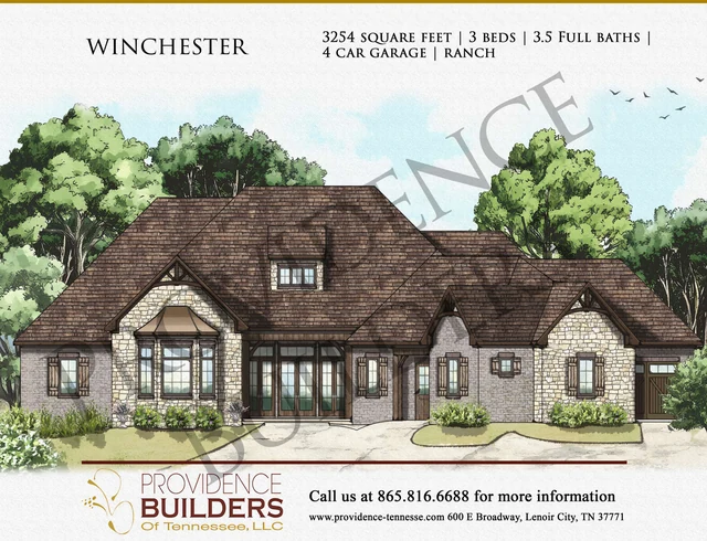 Winchester original front elevation