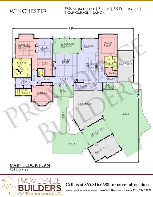 Winchester original plan sheet 2
