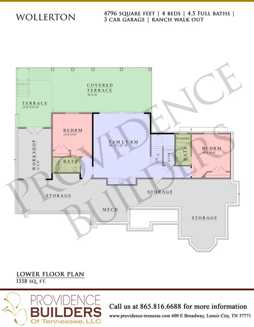 Wollerton original plan sheet 3