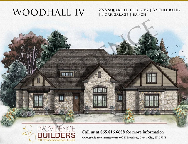 Woodhall IV original front elevation