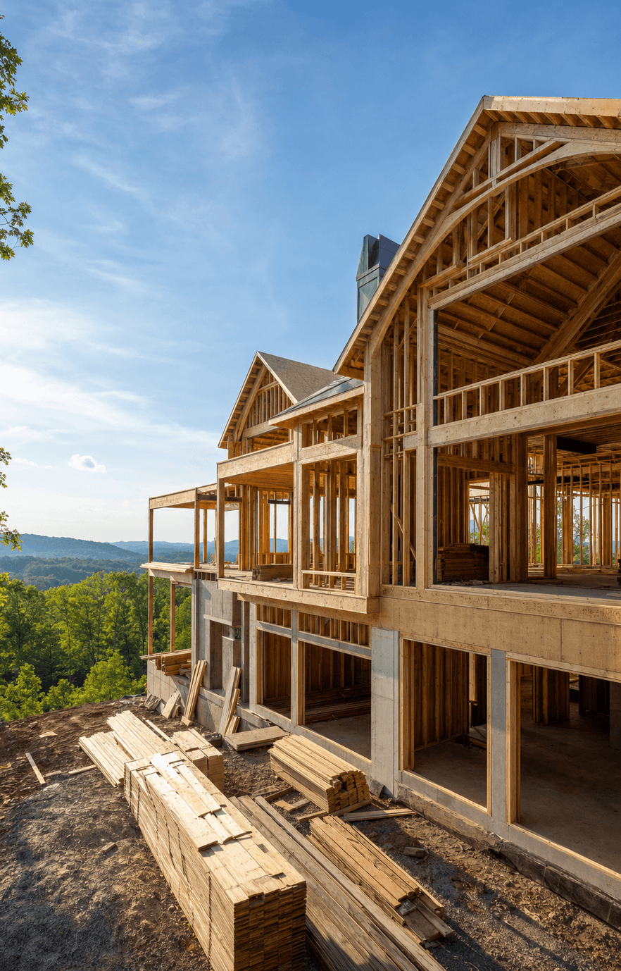 luxury custom home construction in Knoxville
